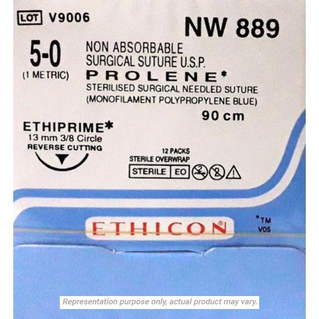 Ethicon Prolene Suture 5 - 0 - Global Surgicals