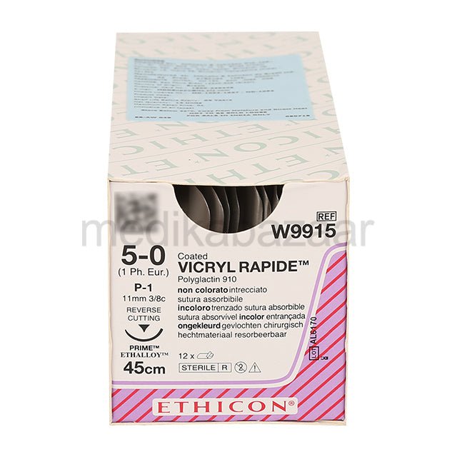 Ethicon Vicryl Suture 5 - 0 - Global Surgicals