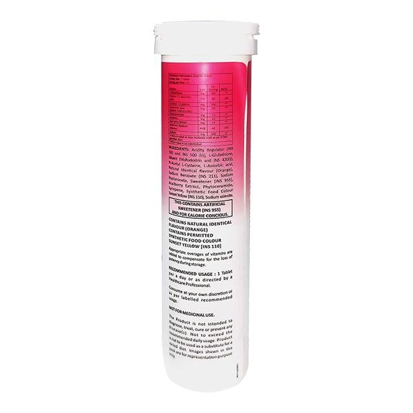 ETHIGLO ET NO ADDED SUGAR ORANGE FLAVOUR Effervescent Tablet 15's - Global Surgicals