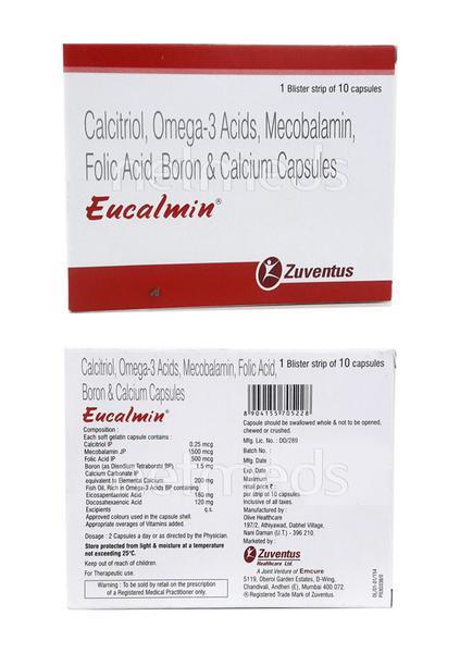 Eucalmin Capsule 10'S - Global Surgicals