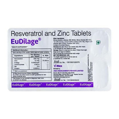 EUDILAGE Tablet 10's - Global Surgicals
