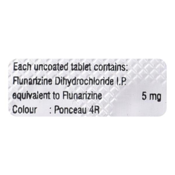 Flunarest 5mg Tablet 10'S