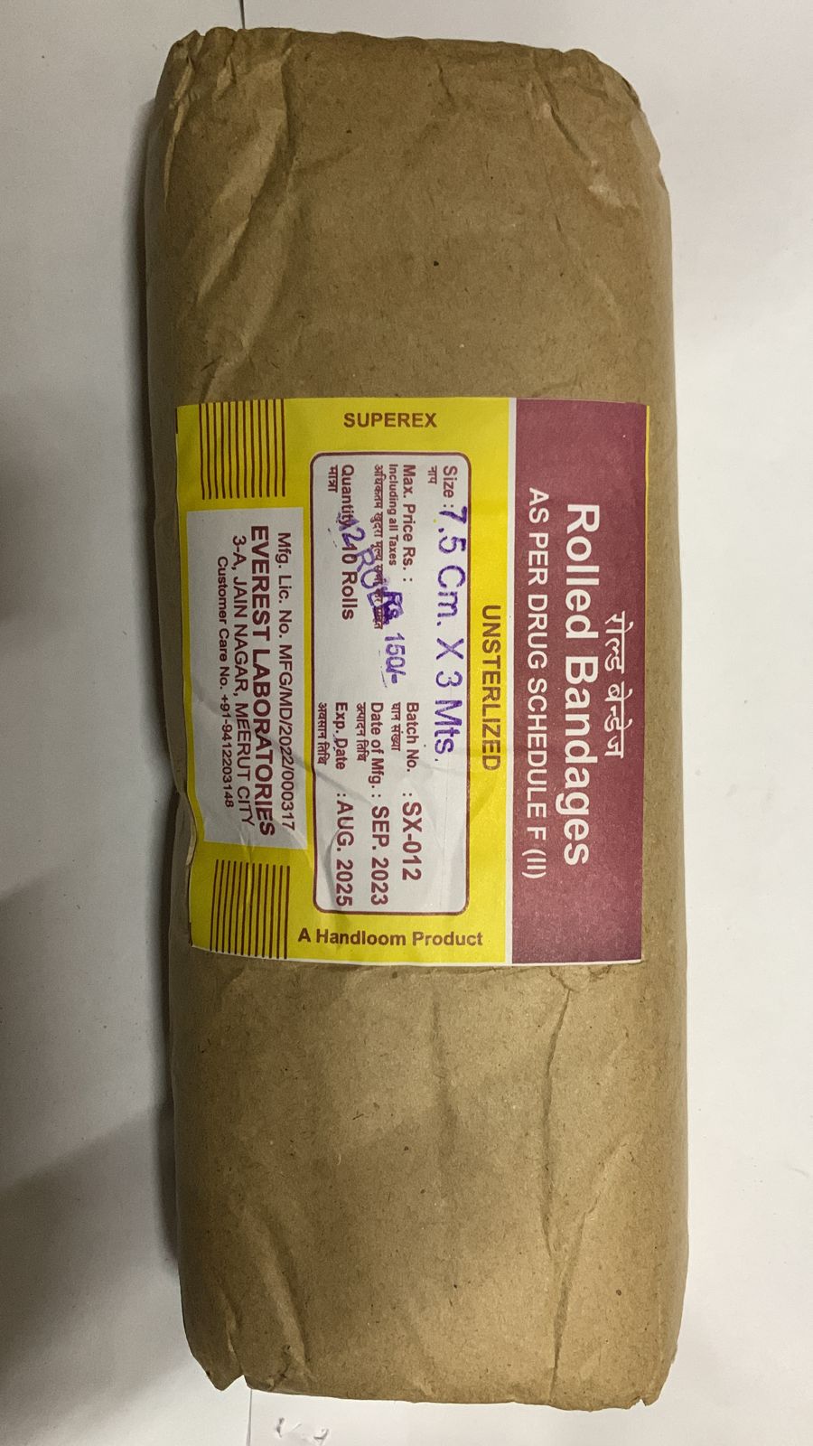 Everest Rolled Bandage - Global Surgicals