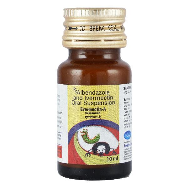 EVERMECTIN A Oral Suspension 10ml - Global Surgicals