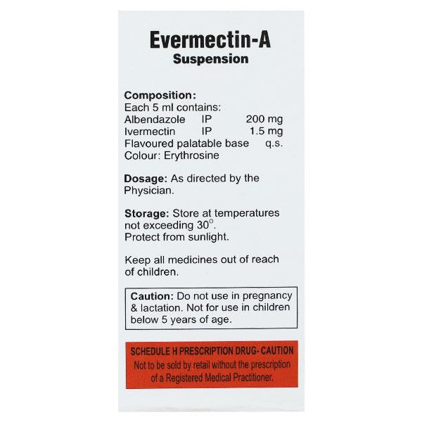 EVERMECTIN A Oral Suspension 10ml - Global Surgicals