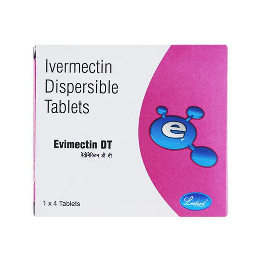 EVIMECTIN DT Tablet 4's - Global Surgicals