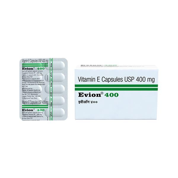 Evion 400mg Capsule 10'S - Global Surgicals
