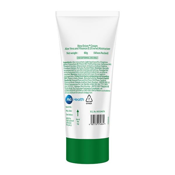 Evion New Cream 60gm - Global Surgicals