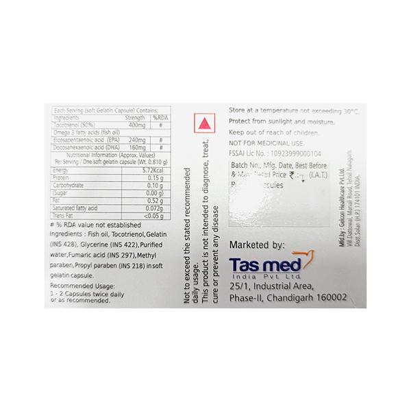 EVITAS MAX Soft Gelatin Capsule 10's - Global Surgicals