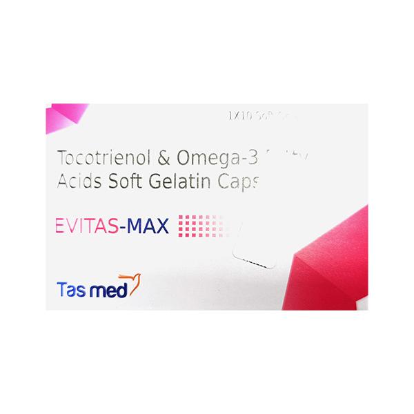 EVITAS MAX Soft Gelatin Capsule 10's - Global Surgicals