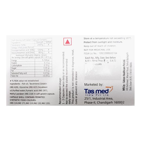 EVITAS Soft Gelatin Capsule 10's - Global Surgicals
