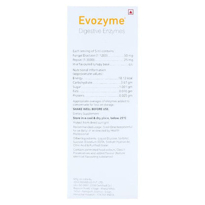 EVOZYME Syrup 200ml - Global Surgicals