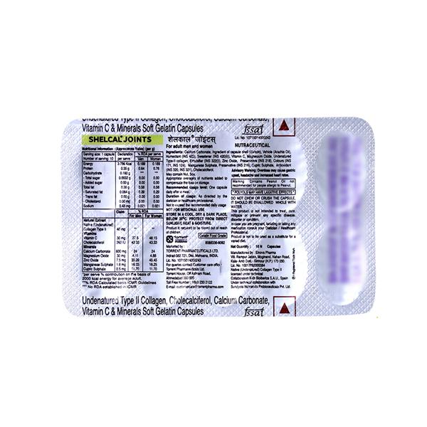 SHELCAL JOINTS Capsule 10's