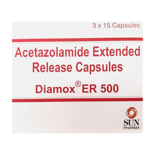 DIAMOX ER 500 Capsule 15's