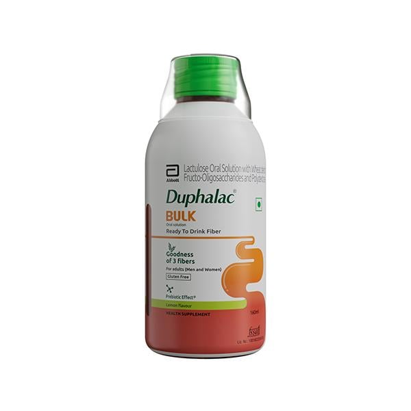 Duphalac Bulk Lemon Flavor Oral Solution 160ml