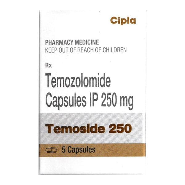 Temoside 250mg Capsule 5'S
