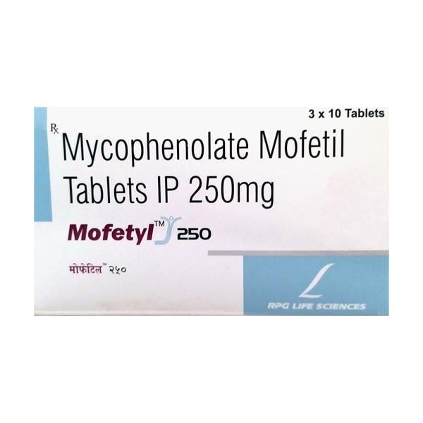 Mofetyl 250mg Tablet 10'S