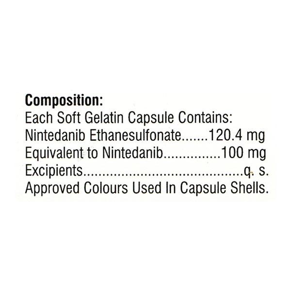 NINTABID 100mg Soft Gelatin Capsule 10's