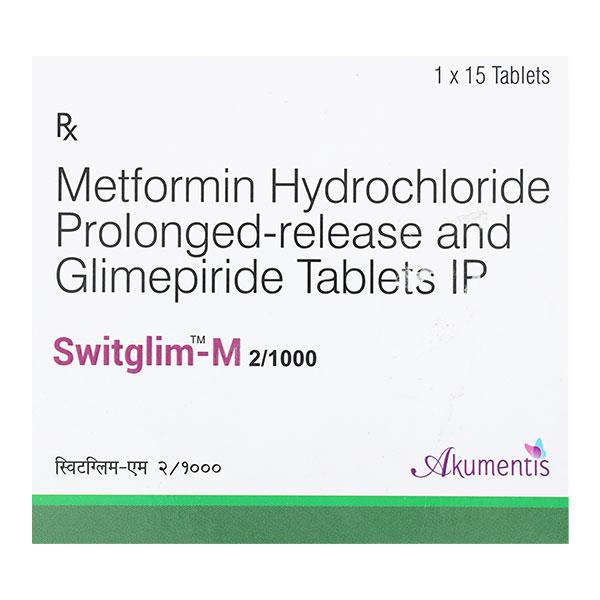 Switglim M 2/1000mg Tablet 15'S