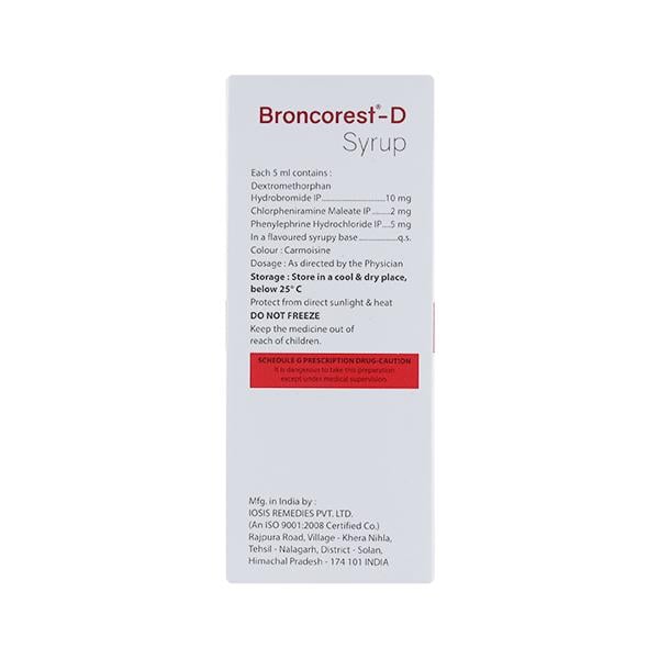 BRONCOREST D Syrup 100ml