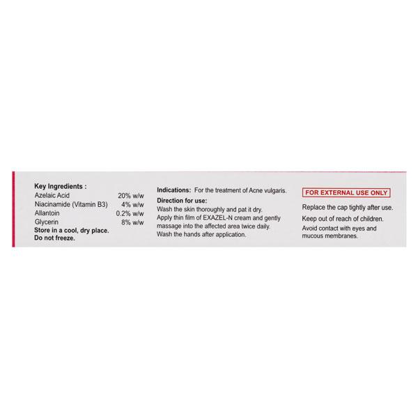 Exazel N Cream 15gm - Global Surgicals