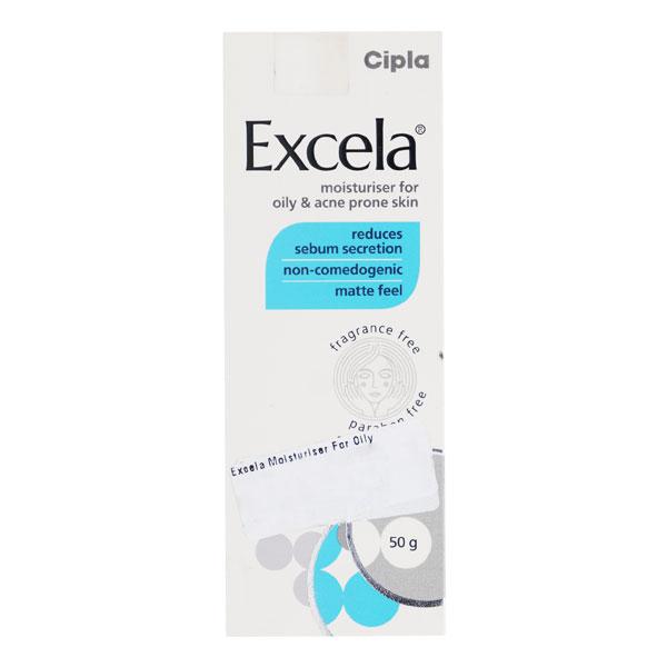 Excela Moisturiser For Oily & Acne Prone Skin Cream 50gm - Global Surgicals