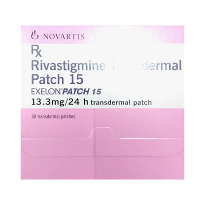 Exelon Patch 15 13.3mg Transdermal Patch 30'S - Global Surgicals