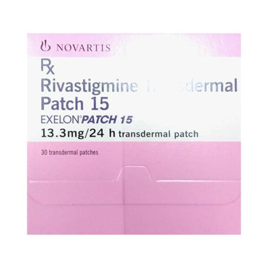 Exelon Patch 15 13.3mg Transdermal Patch 30'S - Global Surgicals