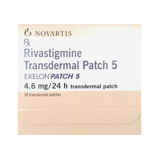 Exelon Patch 5 4.6mg Transdermal Patch 30'S - Global Surgicals