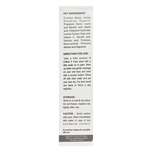 EXFLOW S Face Wash 70gm - Global Surgicals
