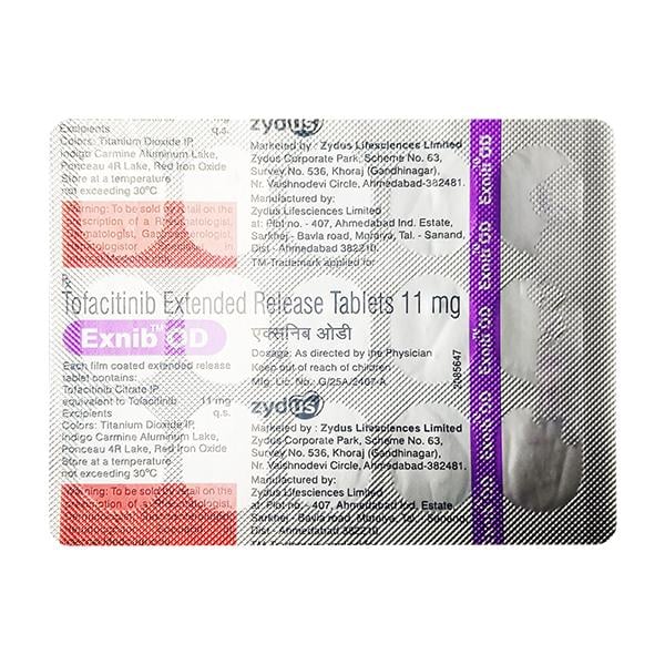 EXNIB OD Tablet 15's - Global Surgicals