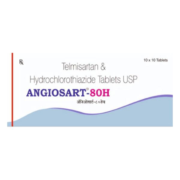 ANGIOSART H 80mg Tablet 10's