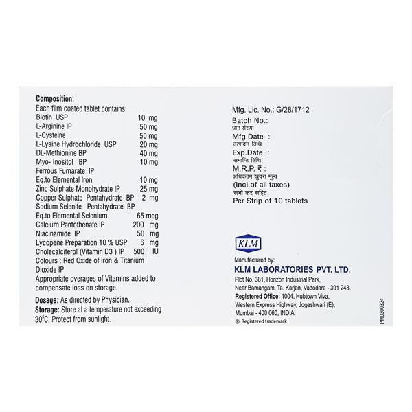 Extend Hair Tablet 10'S - Global Surgicals