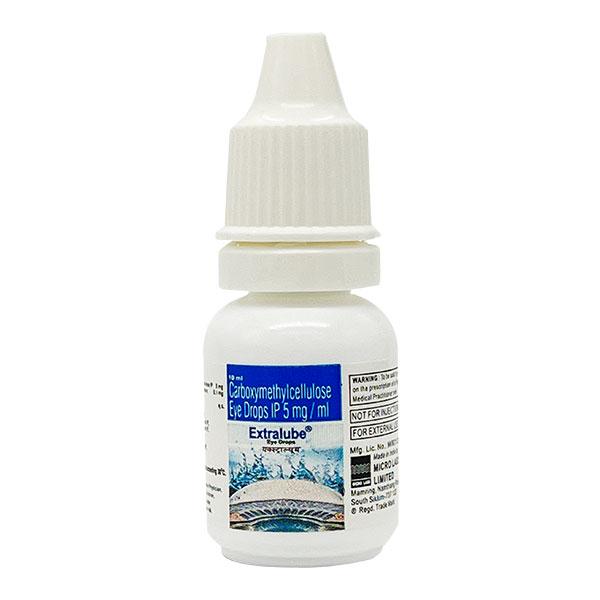 Extralube Eye Drops 10ml - Global Surgicals