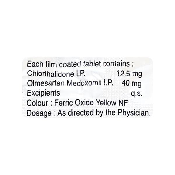Olsar CH 40/12.5mg Tablet 10'S