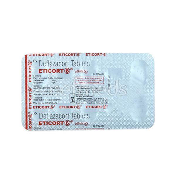 Eticort 6mg Tablet 6'S