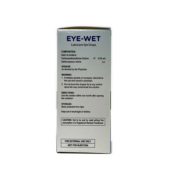 EYE WET LUBRICANT Eye Drops 10ml - Global Surgicals
