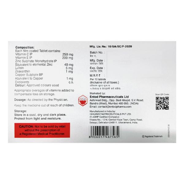 EYETAMIN AR II Tablet 10's - Global Surgicals