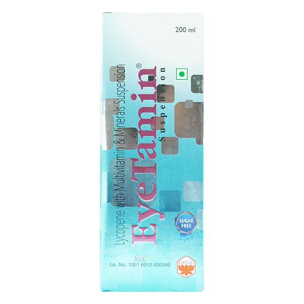 EYETAMIN SUGAR FREE Suspension 200ml - Global Surgicals