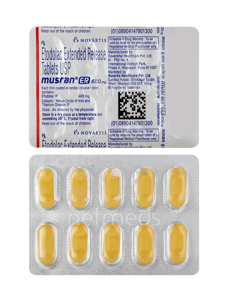 Musran ER 600mg Tablet 10'S
