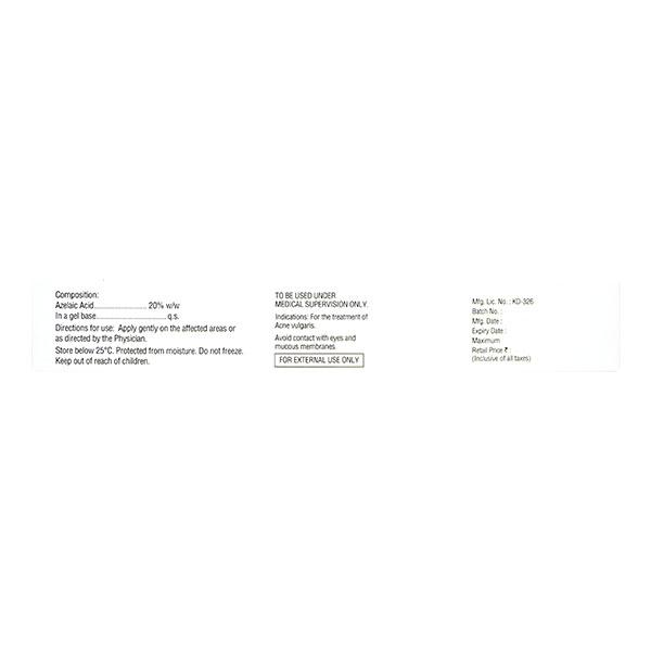 Ezanic 20% Gel 15gm - Global Surgicals