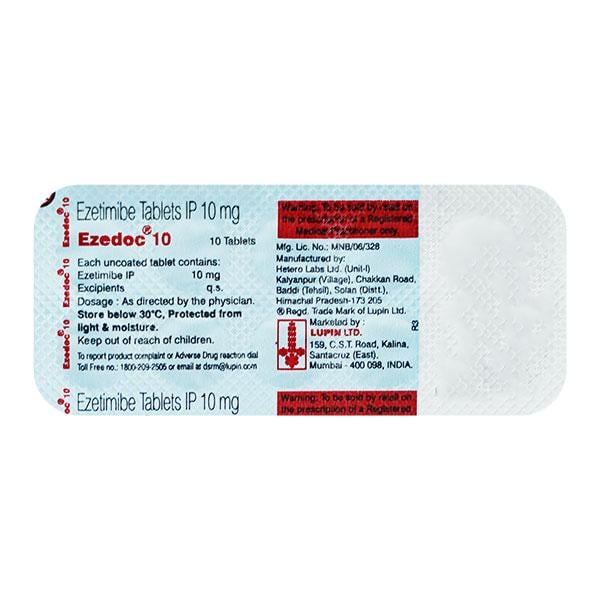 Ezedoc 10mg Tablet 10'S - Global Surgicals