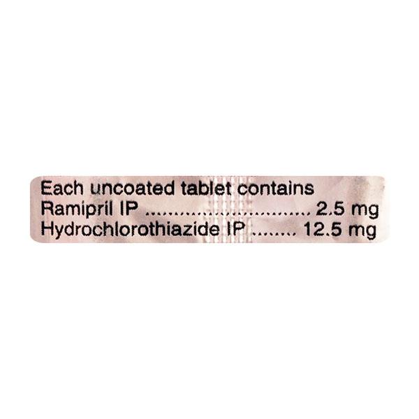 Ramipres H 2.5mg Tablet 10'S