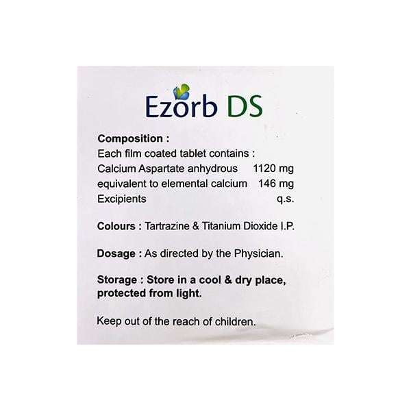 EZORB DS Tablet 15's - Global Surgicals