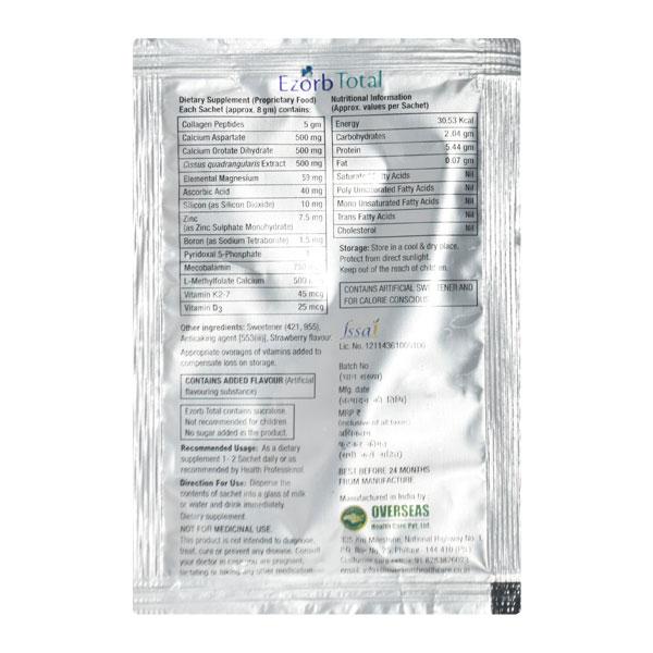Ezorb Total Sachet 8Gm - Global Surgicals