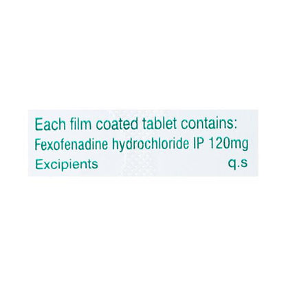 F DIN 120 Tablet 10's - Global Surgicals