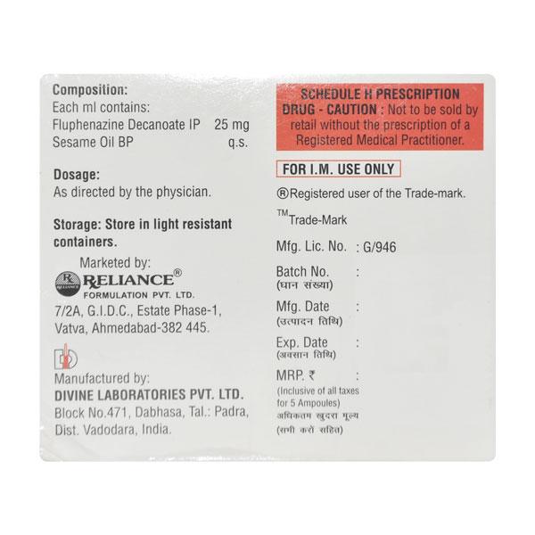 F TENSIL 25mg Injection 1's - Global Surgicals