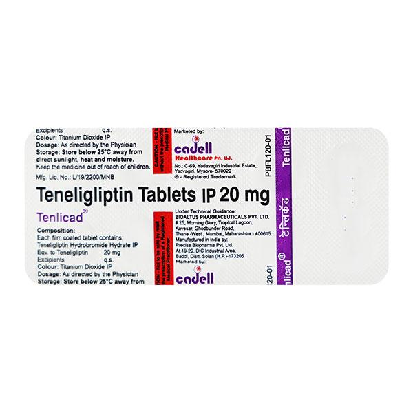 TENLICAD 20mg Tablet 10's