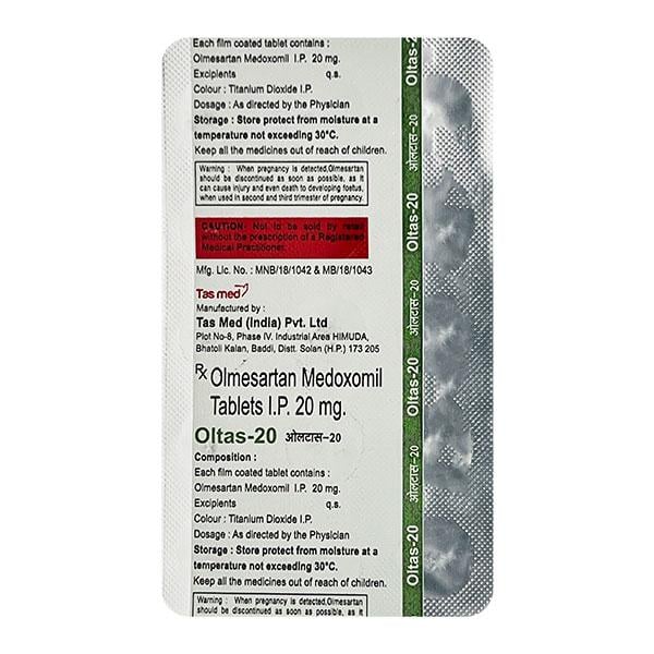 OLTAS 20mg Tablet 15's