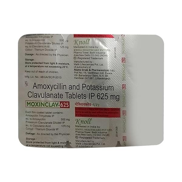 MOXINCLAV 625 Tablet 6's